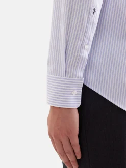 Seidensticker Herren Business Hemd - Shaped Fit in blau