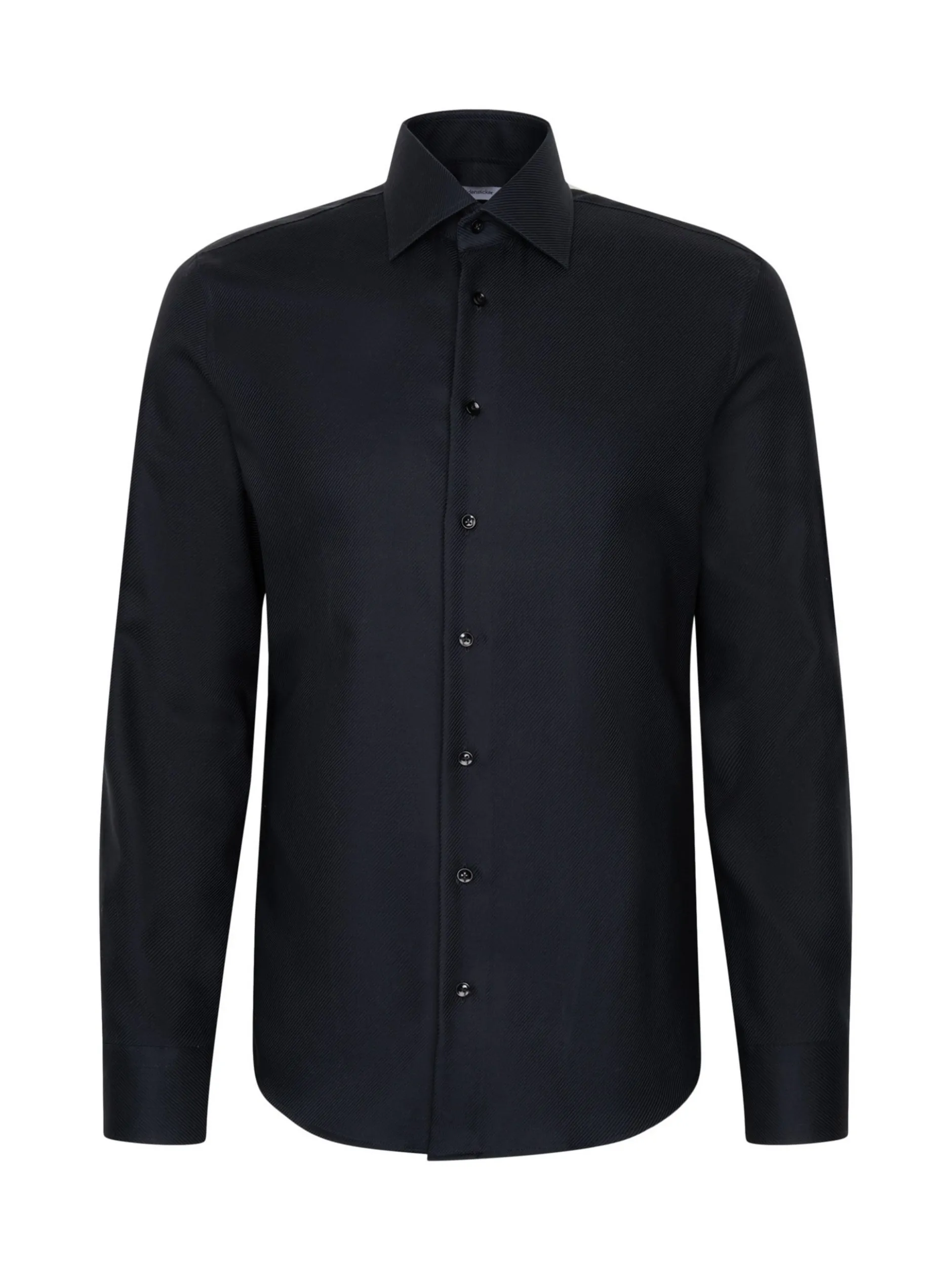 Seidensticker Herren Business Hemd - Shaped Fit in schwarz