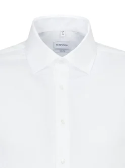 Seidensticker Herren Business Hemd - Shaped Fit in weiß