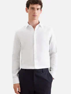 Seidensticker Herren Business Hemd - Shaped Fit in weiß