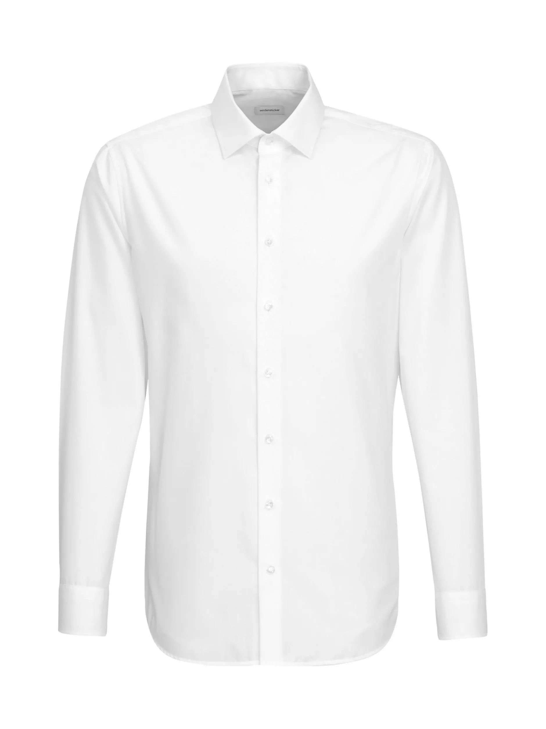Seidensticker Herren Business Hemd - Shaped Fit in weiß