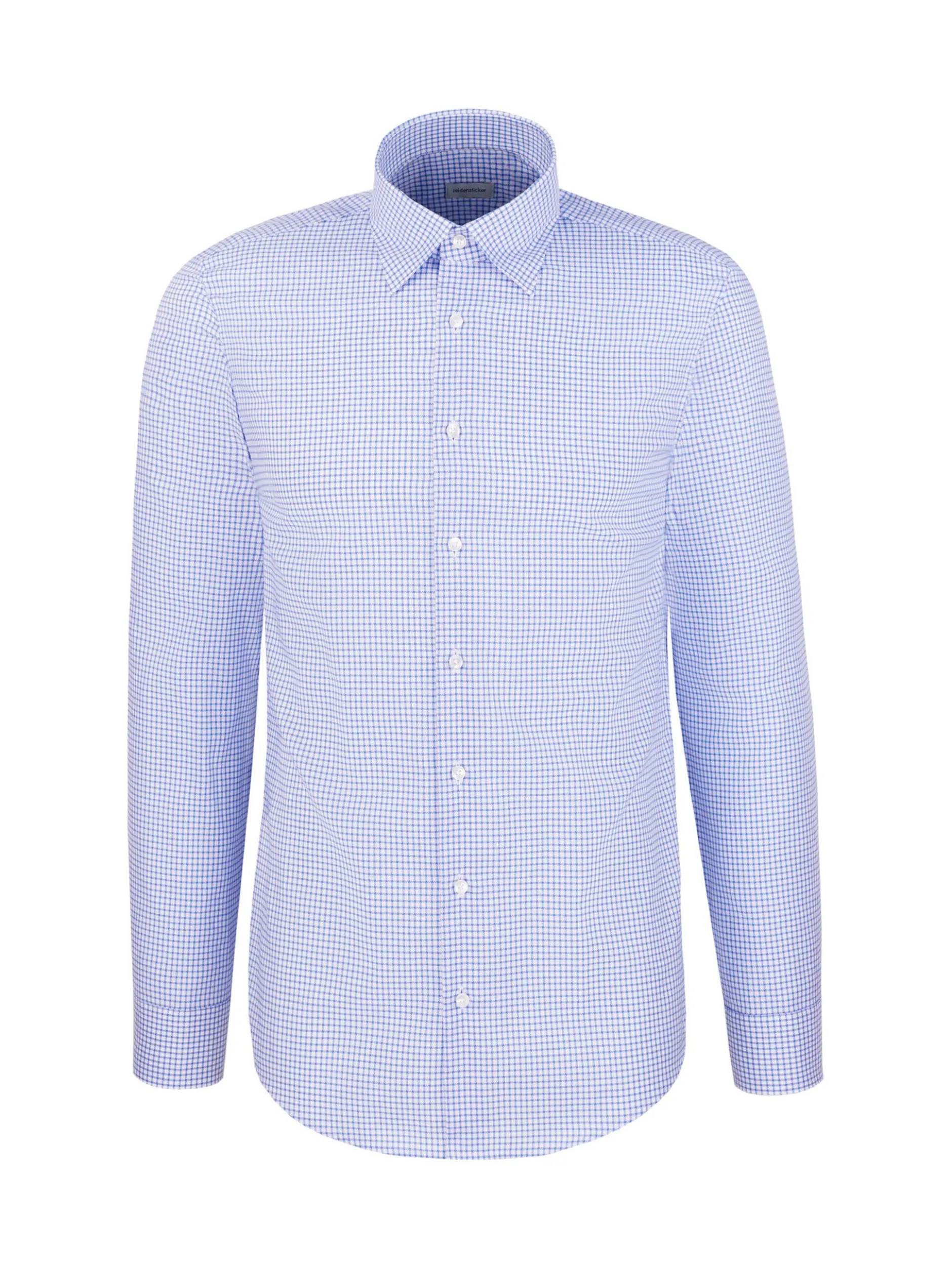 Seidensticker Herren Business Hemd - Slim Fit in blau