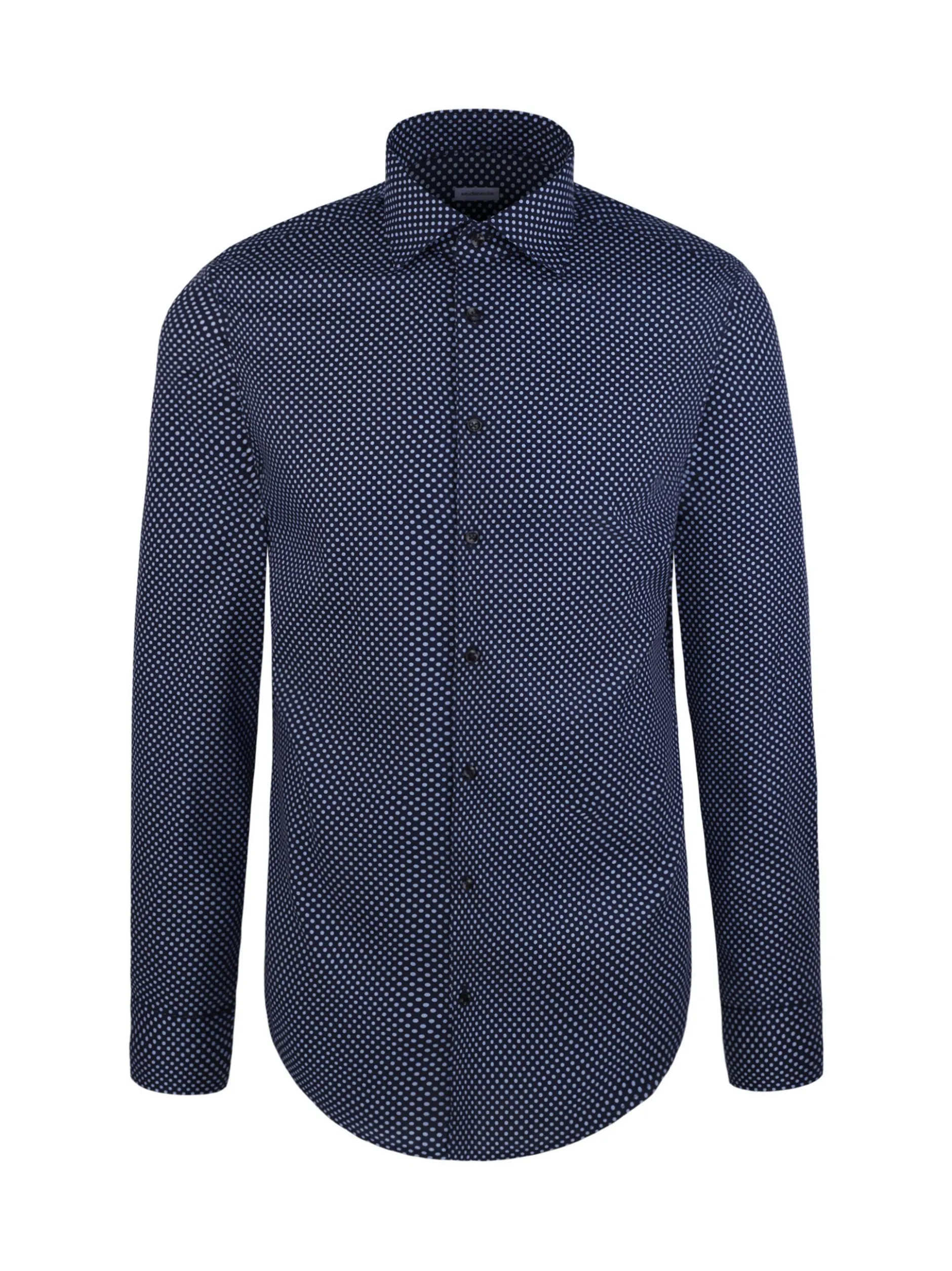Seidensticker Herren Business Hemd - Slim Fit in blau