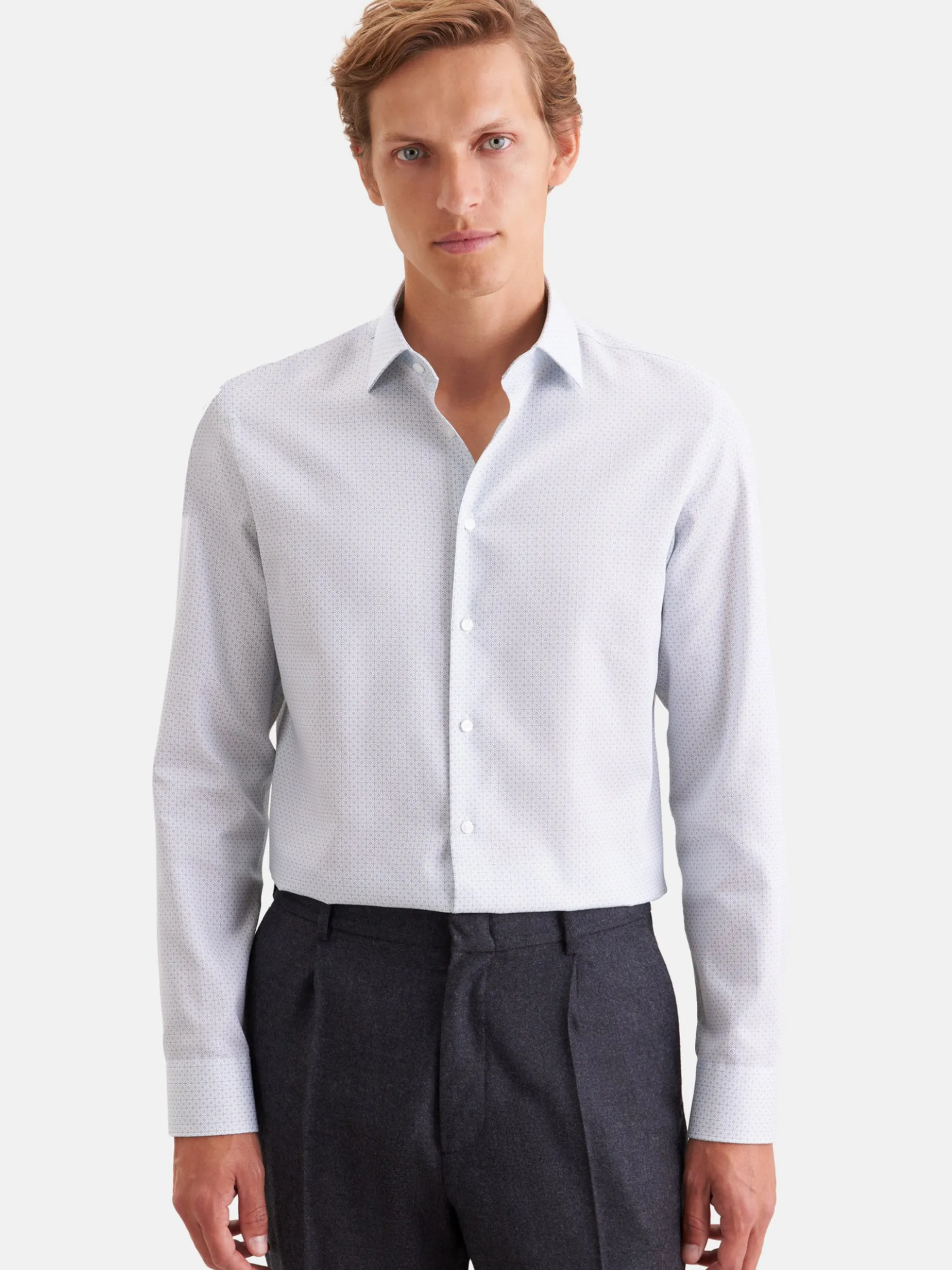 Seidensticker Herren Business Hemd - Slim Fit in grün