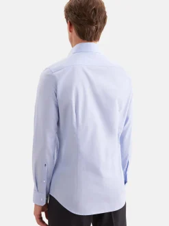 Seidensticker Herren Business Hemd - Slim Fit in hellblau