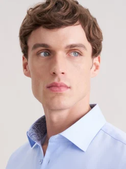 Seidensticker Herren Business Hemd - Slim Fit in hellblau