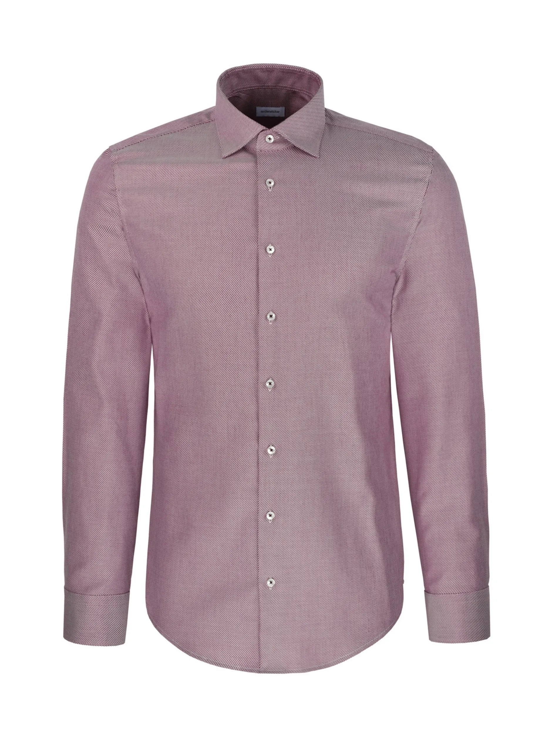 Seidensticker Herren Business Hemd - Slim Fit in lila