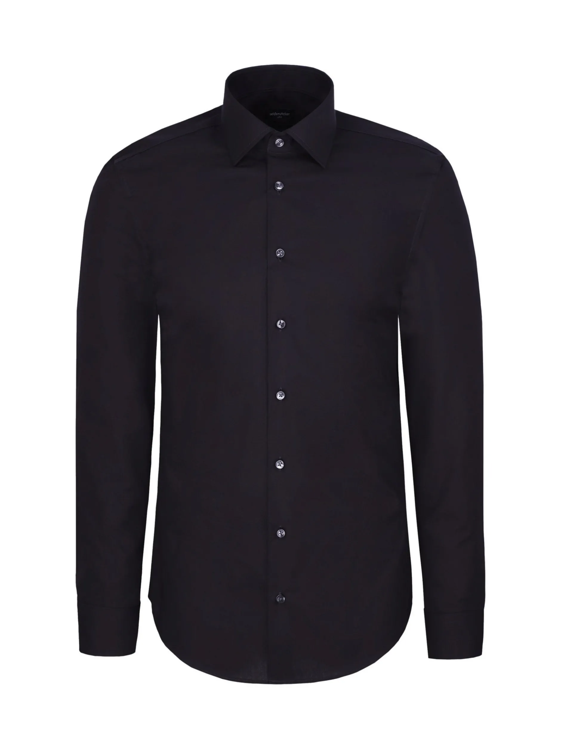 Seidensticker Herren Business Hemd - Slim Fit in schwarz