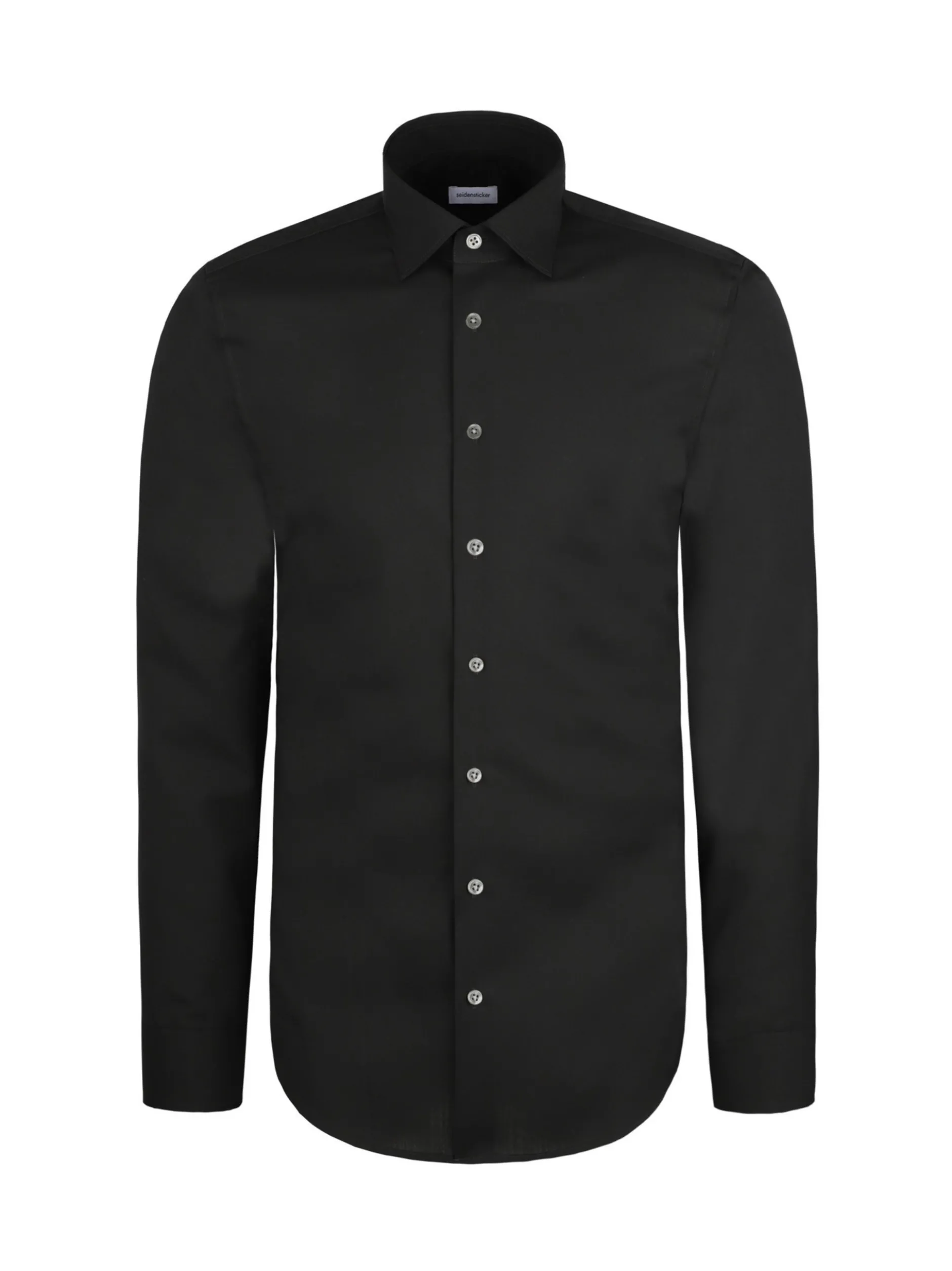 Seidensticker Herren Business Hemd - Slim Fit in schwarz
