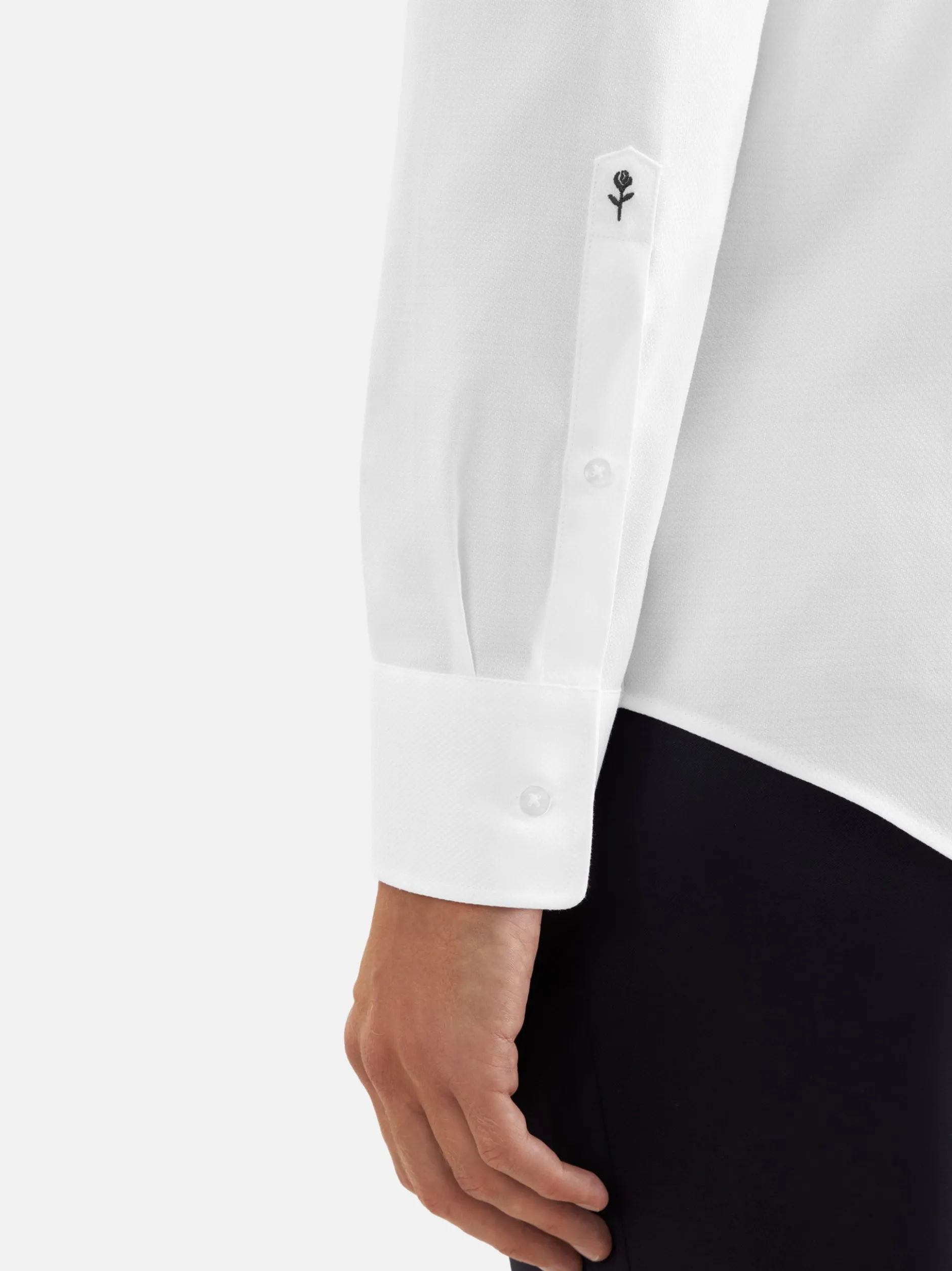 Seidensticker Herren Business Hemd - Slim Fit in weiß
