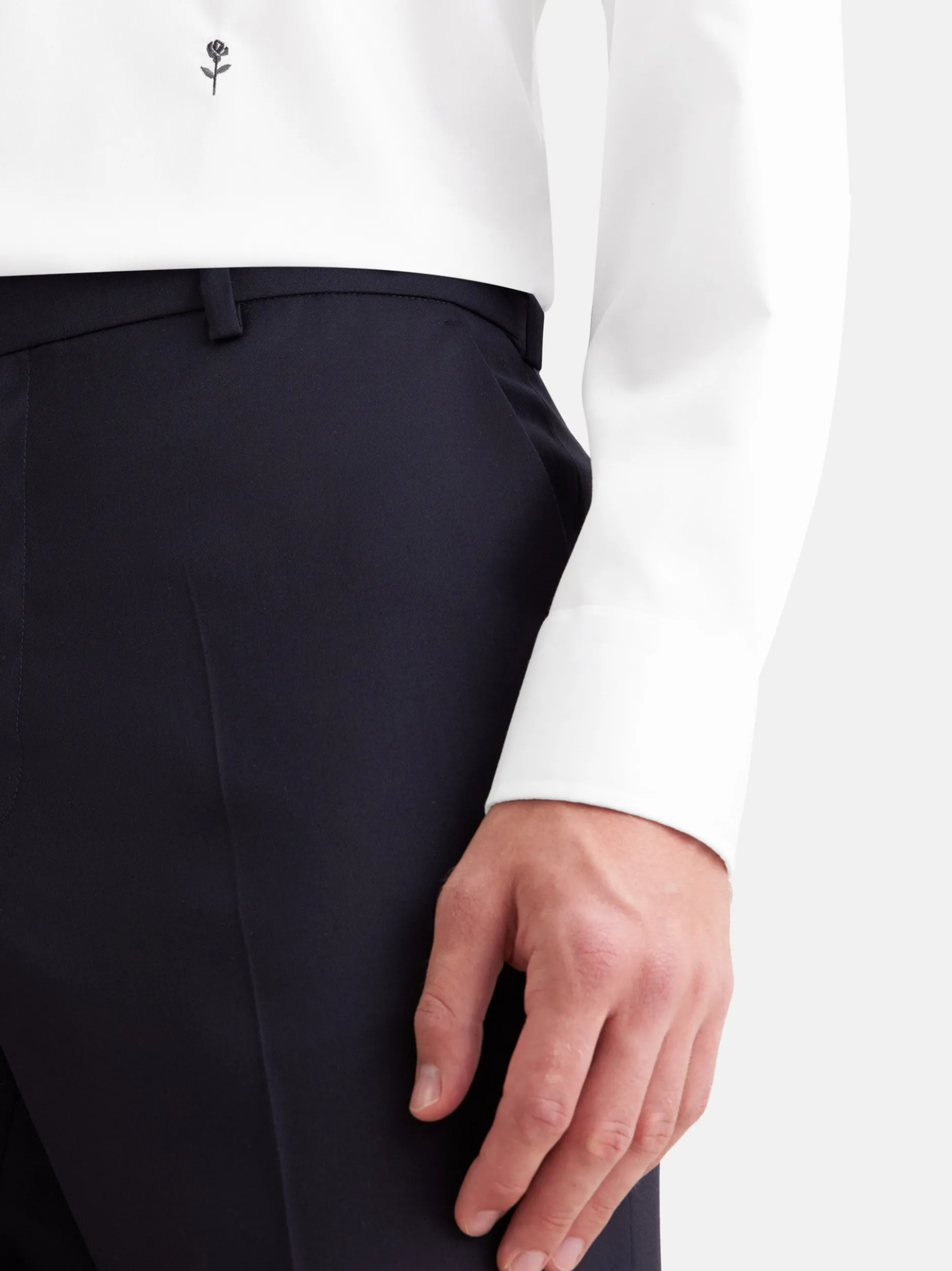 Seidensticker Herren Business Hemd - Slim Fit in weiß