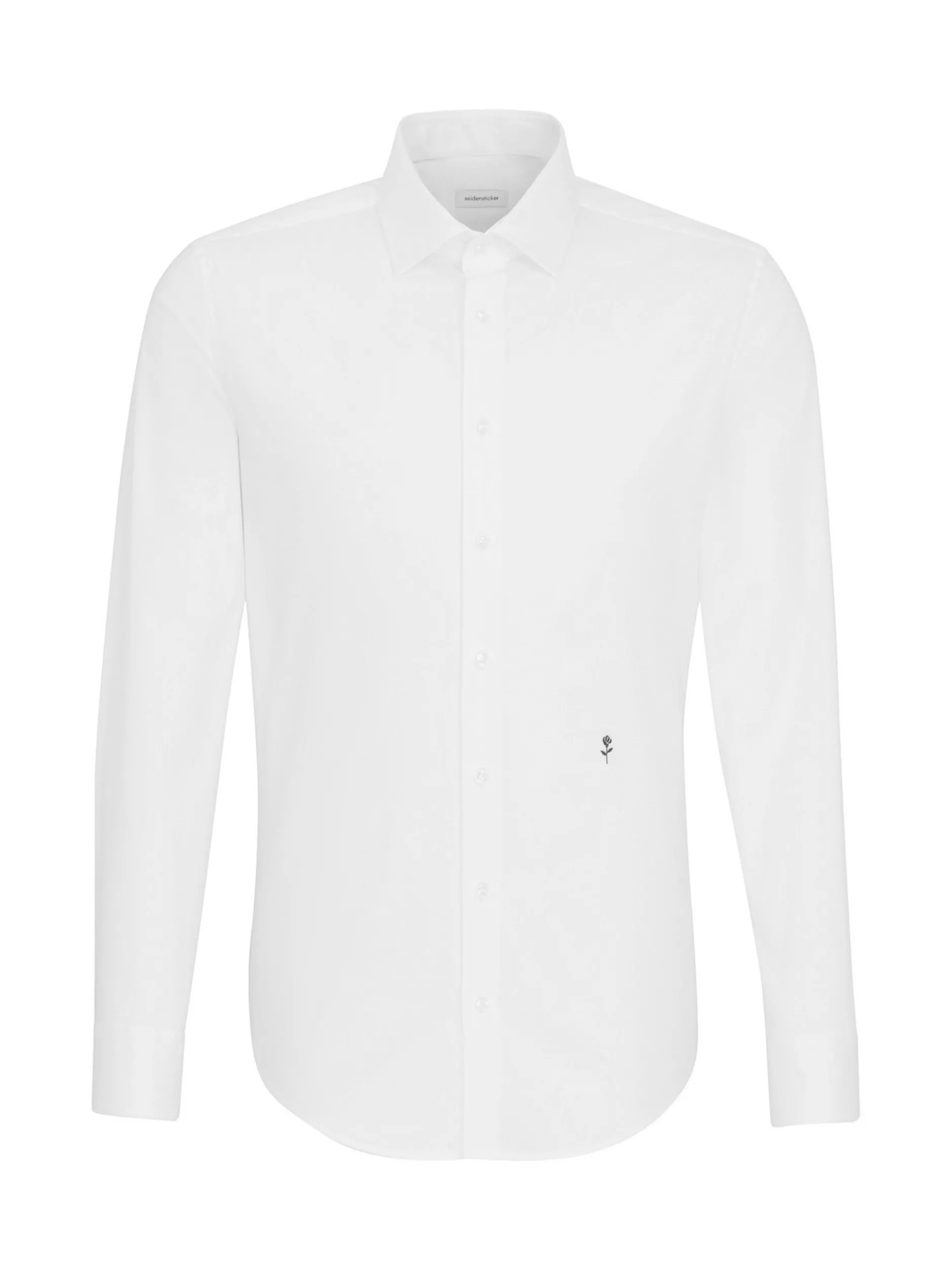 Seidensticker Herren Business Hemd - Slim Fit in weiß