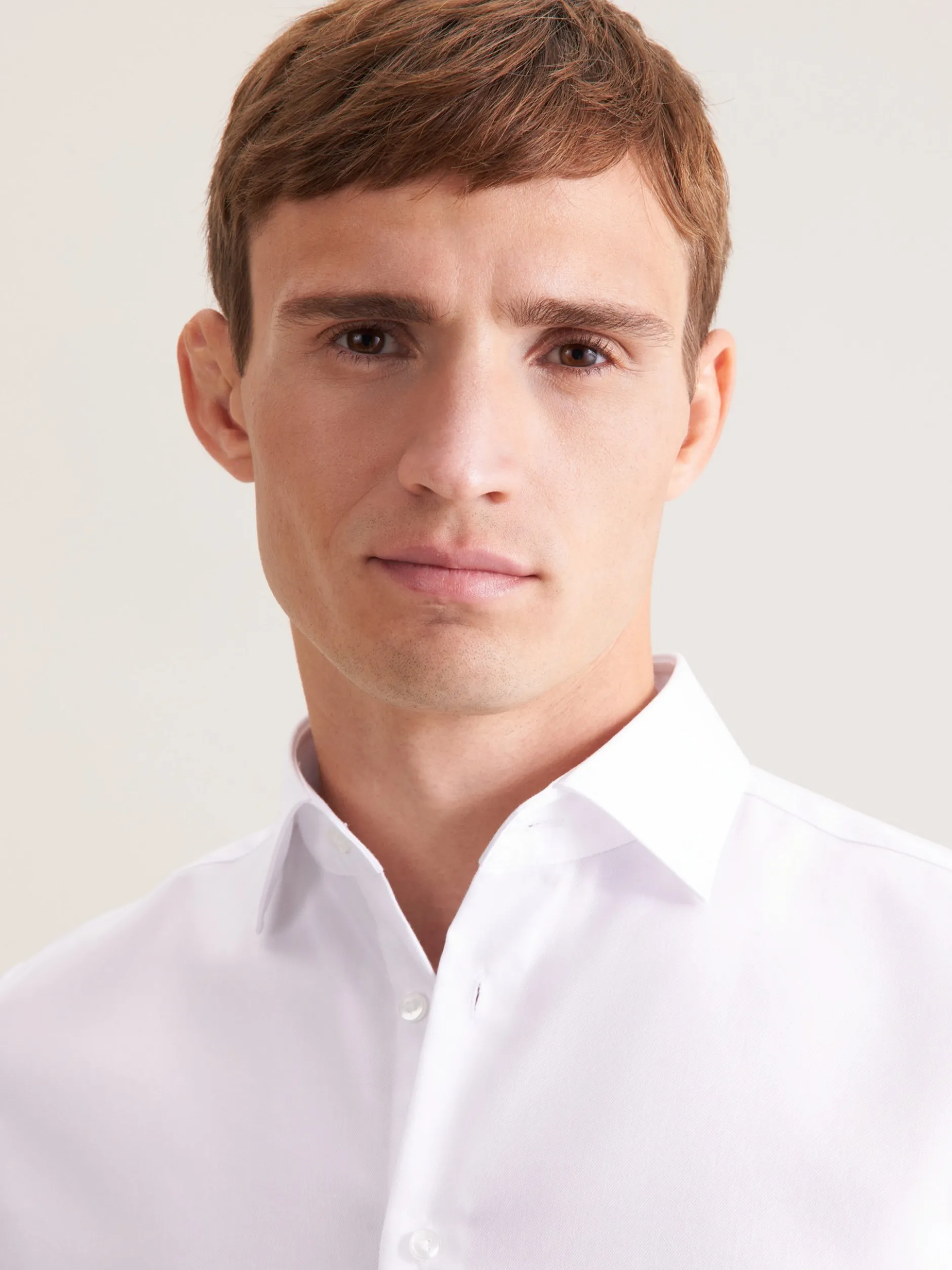 Seidensticker Herren Business Hemd - Slim Fit in weiß