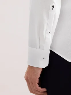 Seidensticker Herren Business Hemd - Slim Fit in weiß