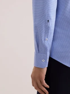 Seidensticker Herren Business Hemd - X-Slim Fit in blau