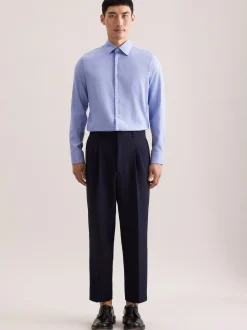 Seidensticker Herren Business Hemd - X-Slim Fit in blau