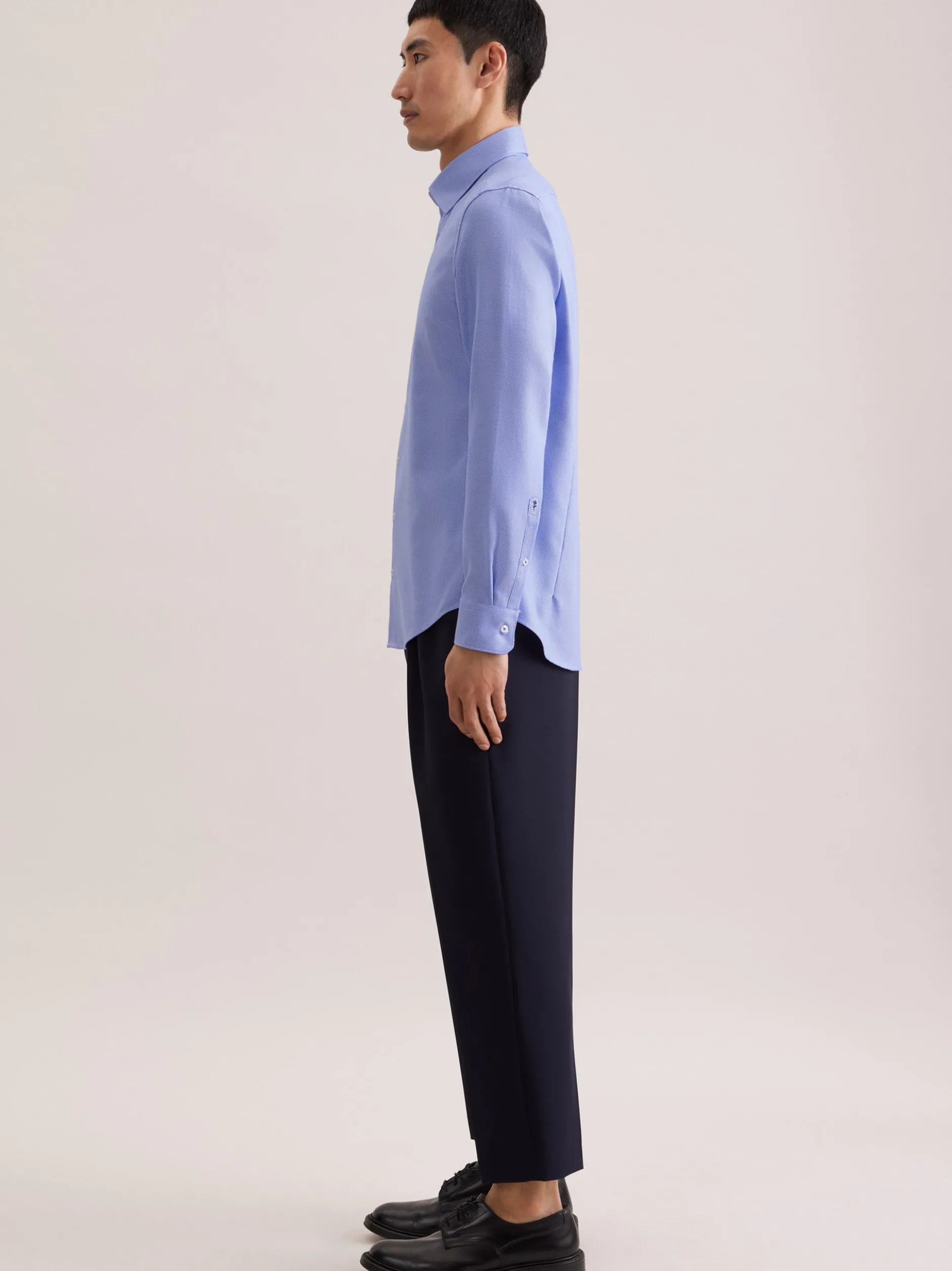 Seidensticker Herren Business Hemd - X-Slim Fit in blau