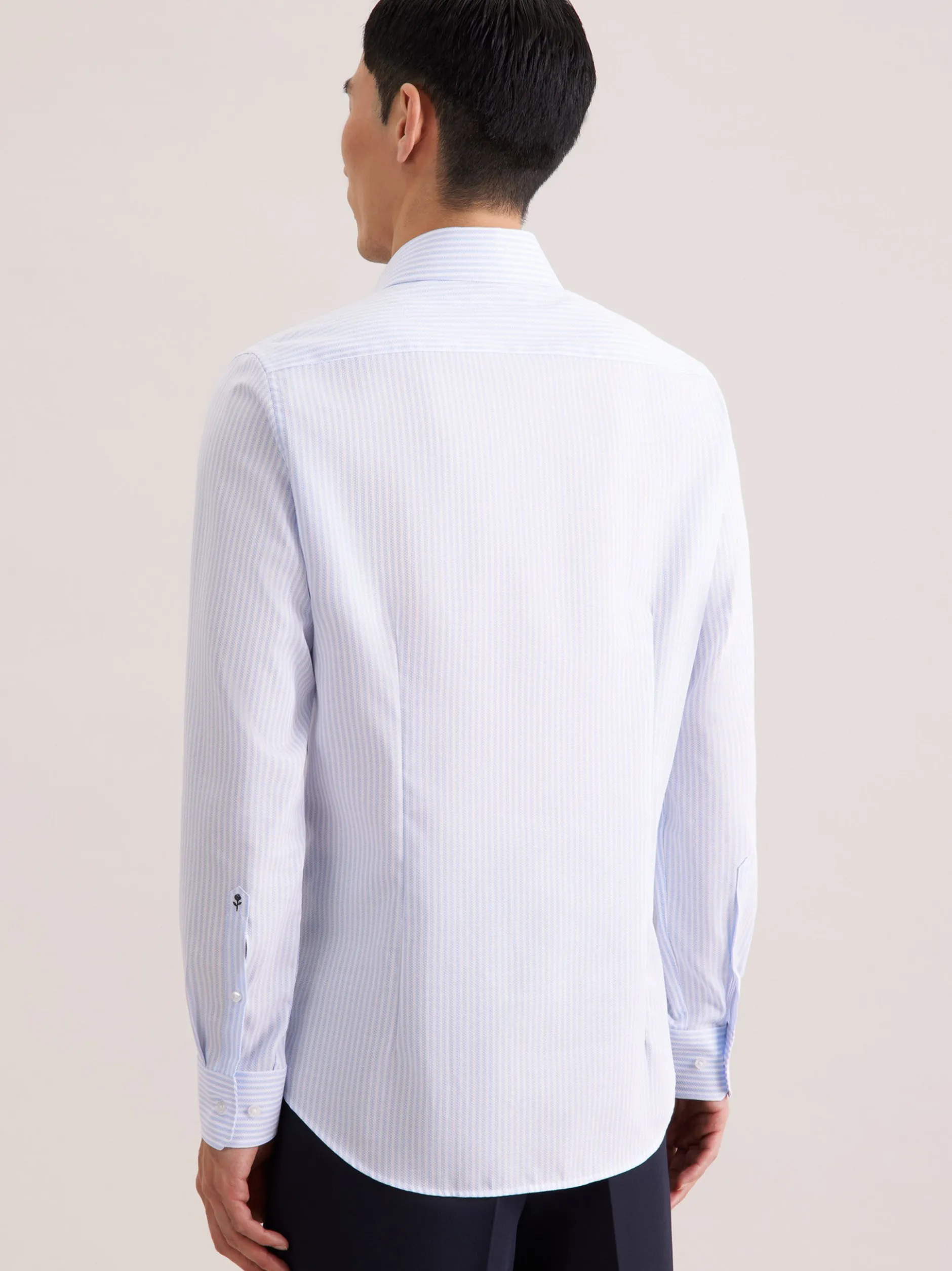Seidensticker Herren Business Hemd - X-Slim Fit in blau