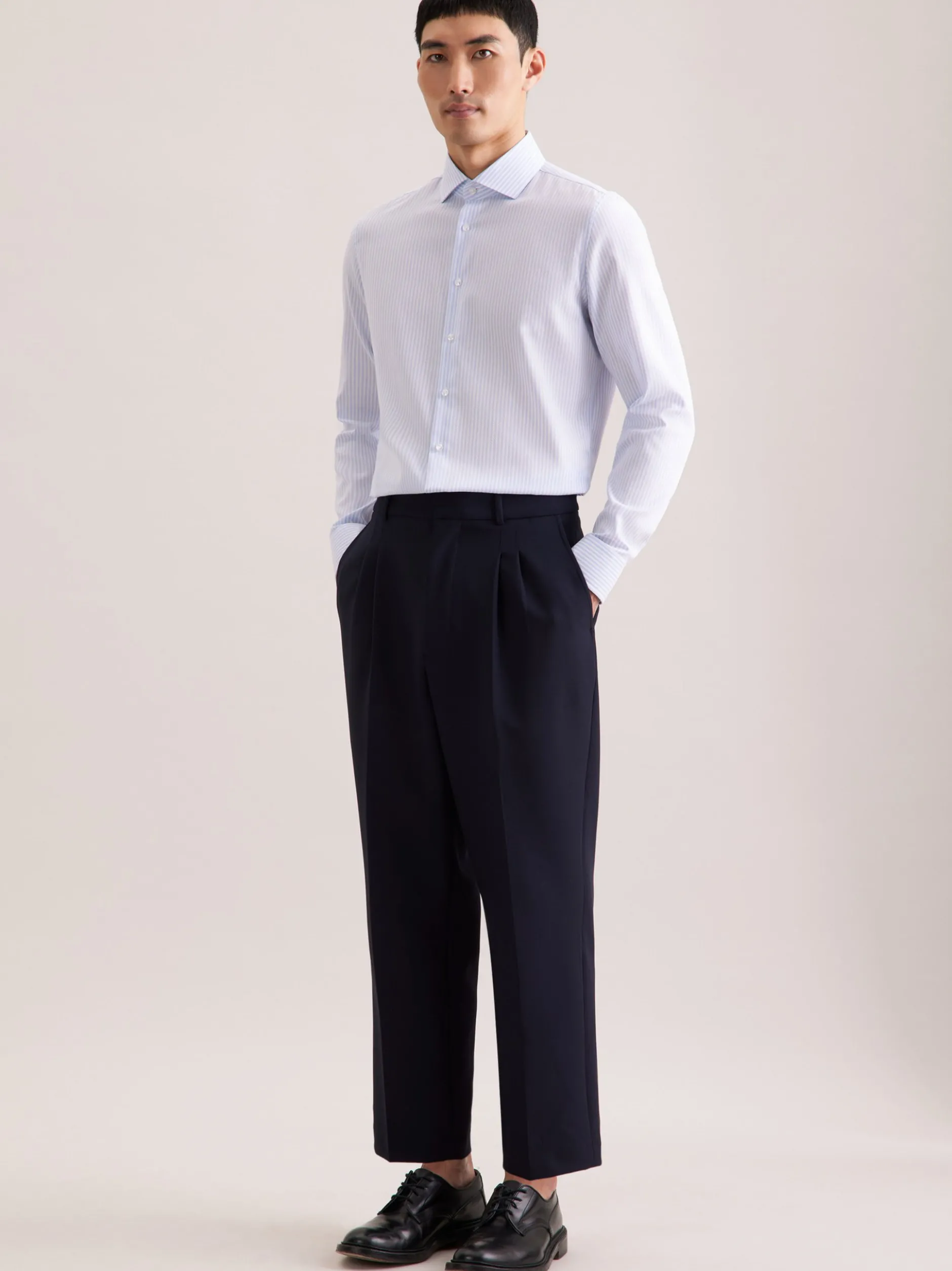 Seidensticker Herren Business Hemd - X-Slim Fit in blau