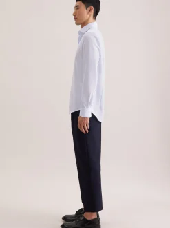 Seidensticker Herren Business Hemd - X-Slim Fit in blau