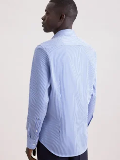 Seidensticker Herren Business Hemd - X-Slim Fit in blau