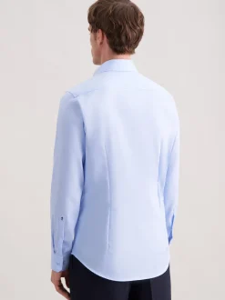 Seidensticker Herren Business Hemd - X-Slim Fit in hellblau