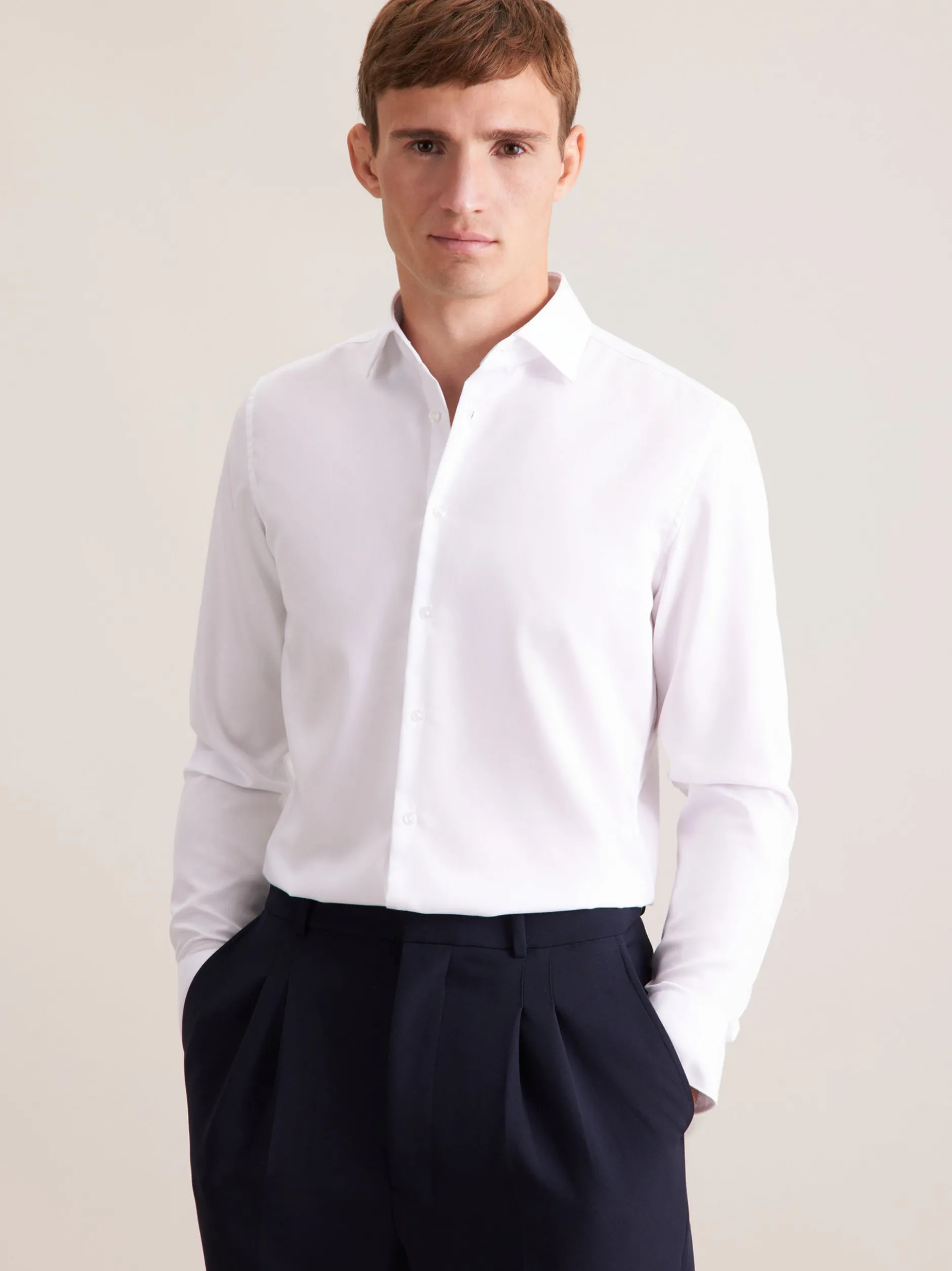 Seidensticker Herren Business Hemd - X-Slim Fit in weiß