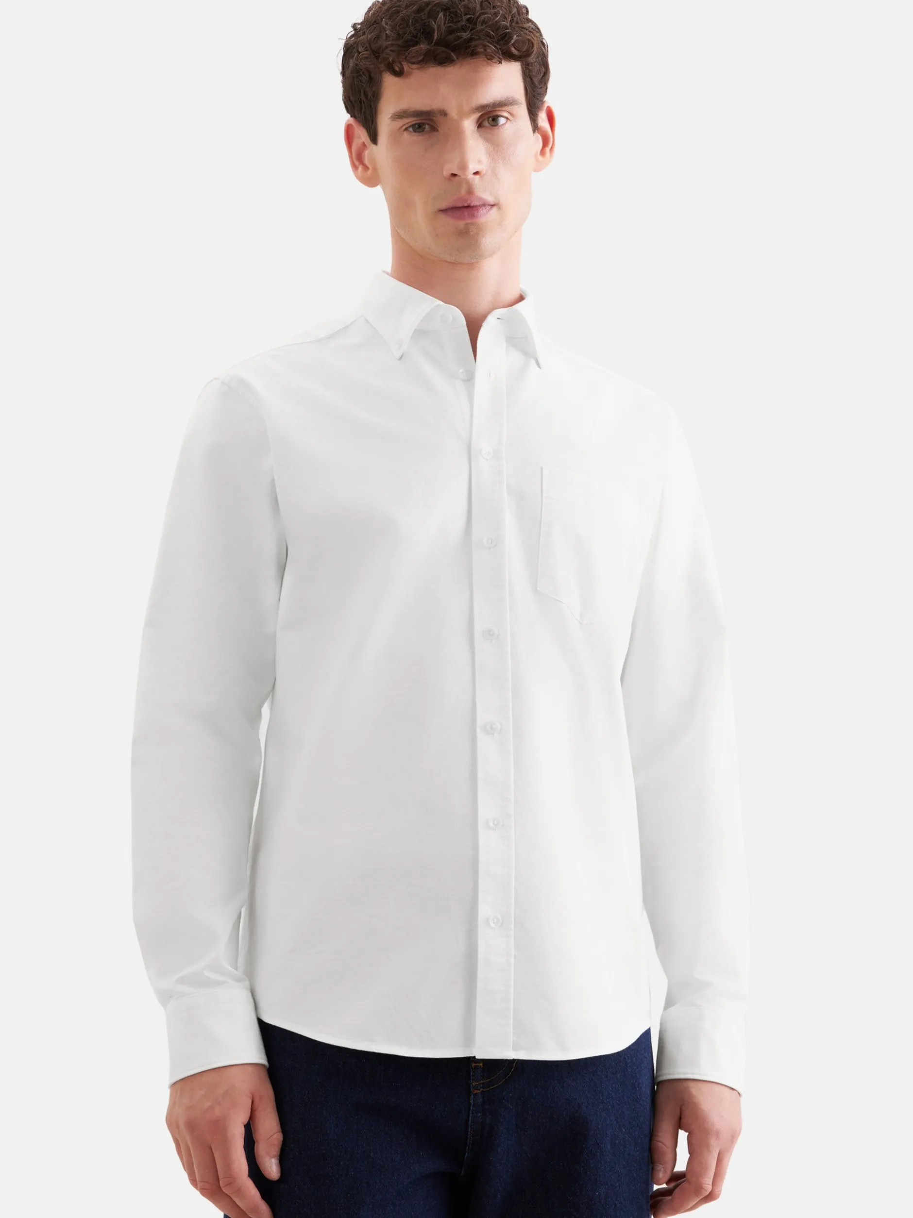 Seidensticker Herren Casual Hemd - Regular Fit in weiß