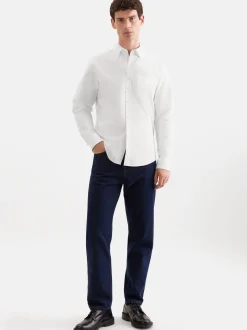Seidensticker Herren Casual Hemd - Regular Fit in weiß