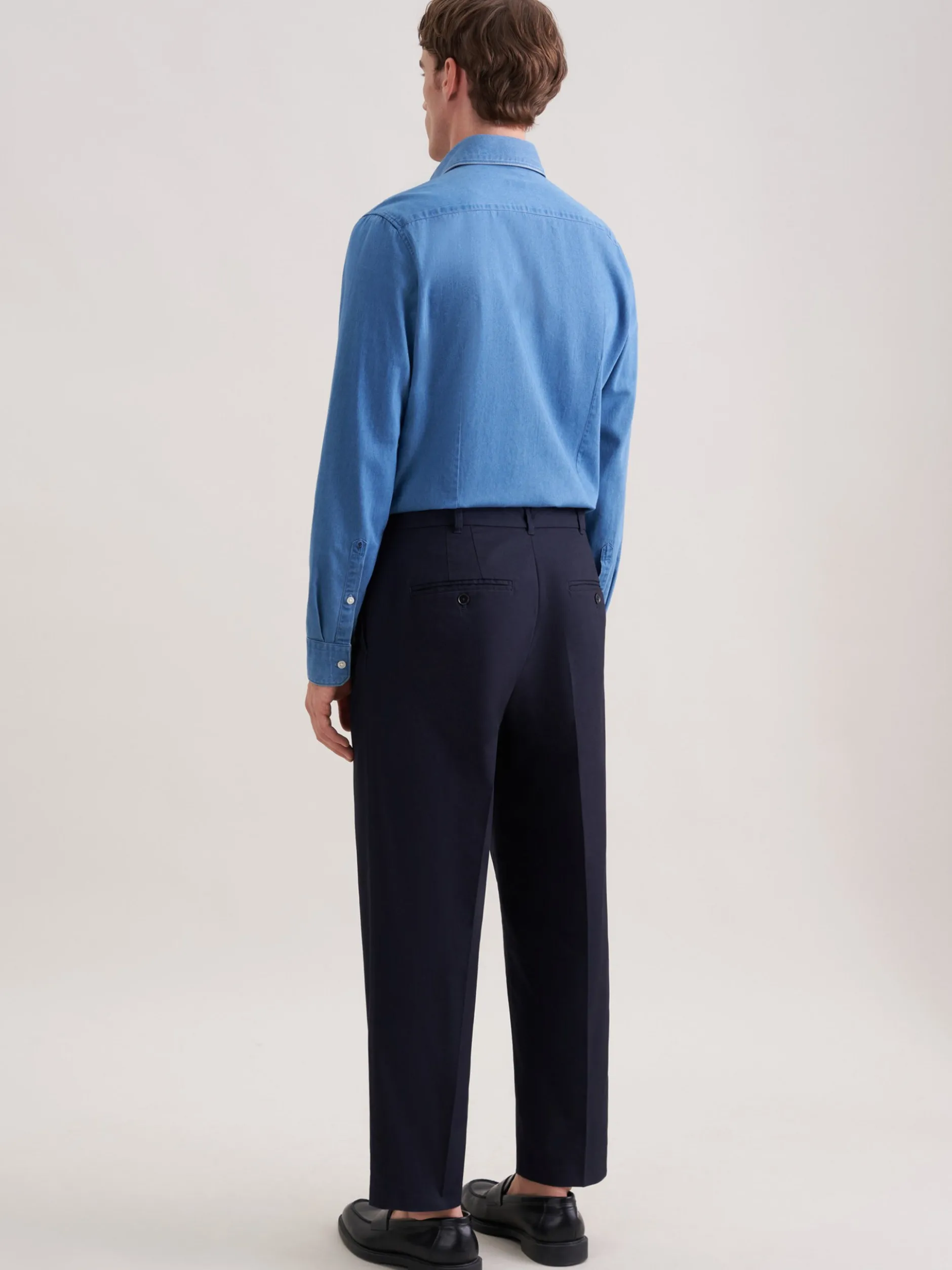 Seidensticker Herren Chino - Regular Fit in marine