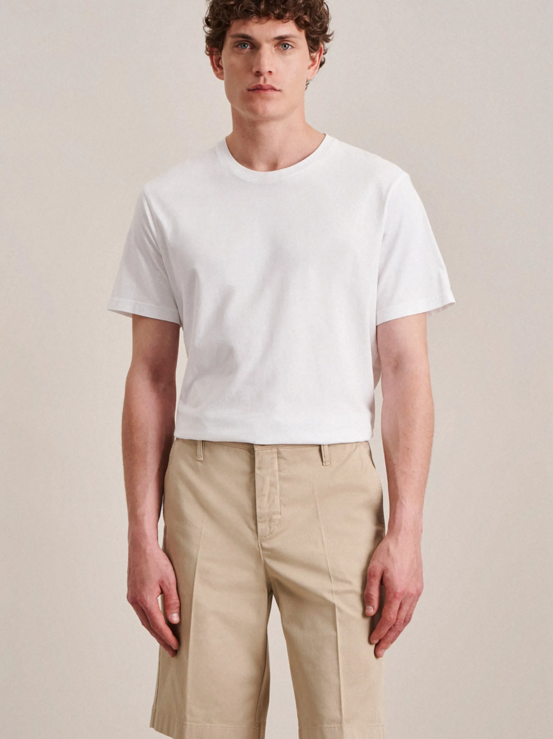 Seidensticker Herren Chinoshorts - Regular Fit in beige
