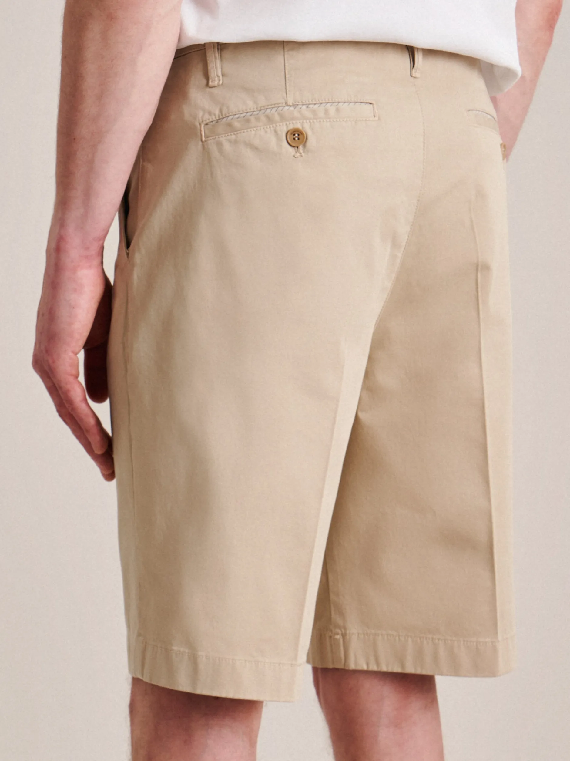 Seidensticker Herren Chinoshorts - Regular Fit in beige