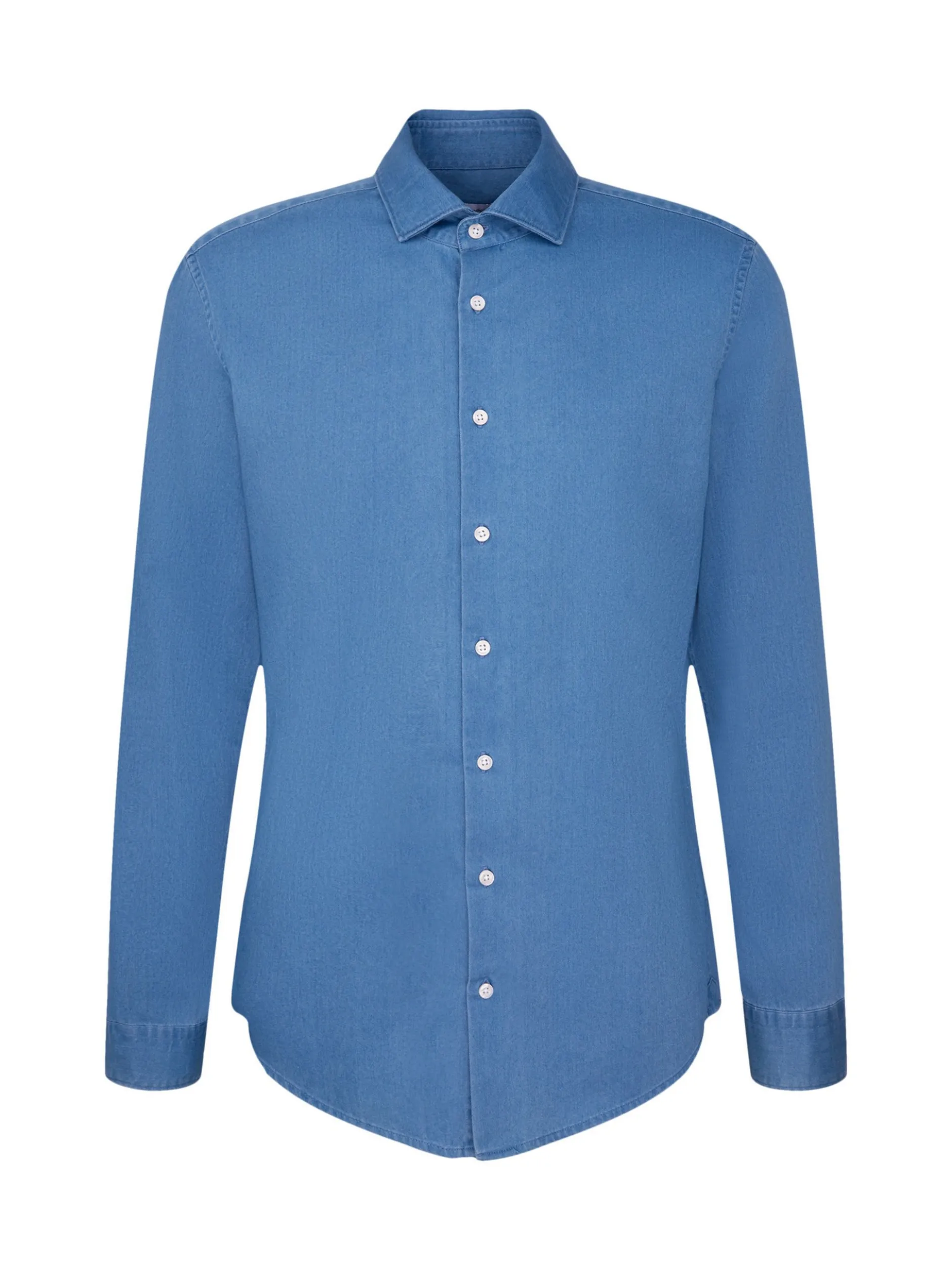 Seidensticker Herren Denimhemd - Slim Fit in blau