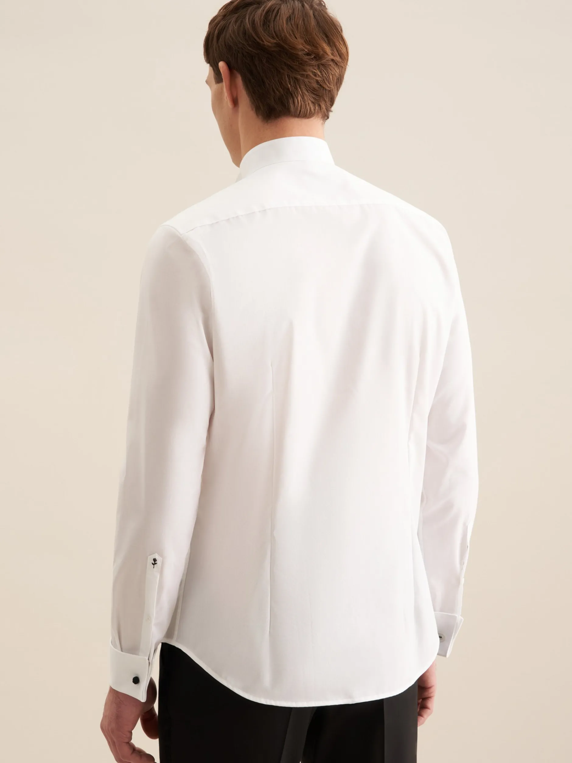Seidensticker Herren Gala - Shaped Fit in weiß