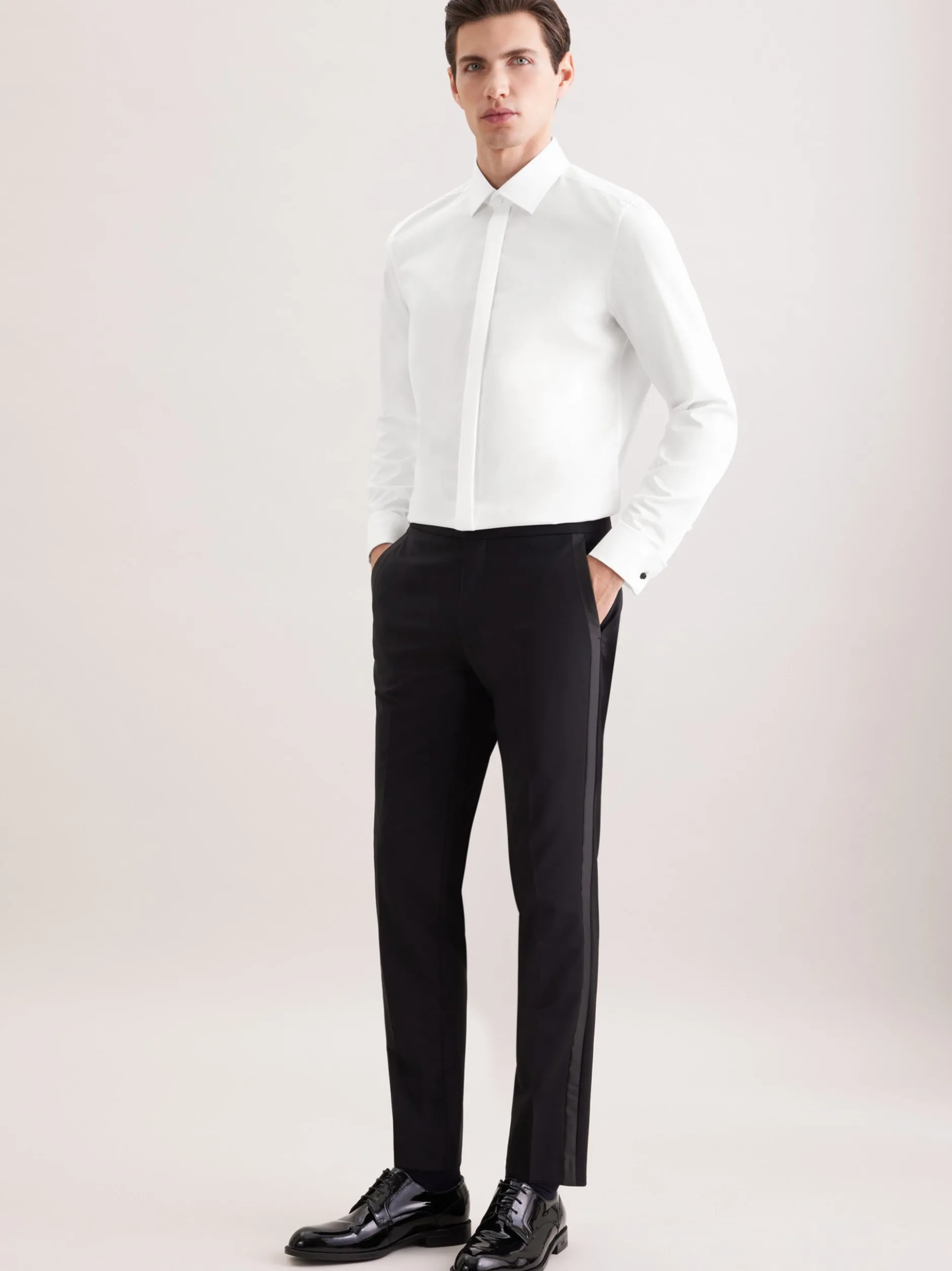 Seidensticker Herren Gala - Slim Fit in weiß