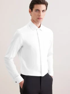 Seidensticker Herren Gala - Slim Fit in weiß