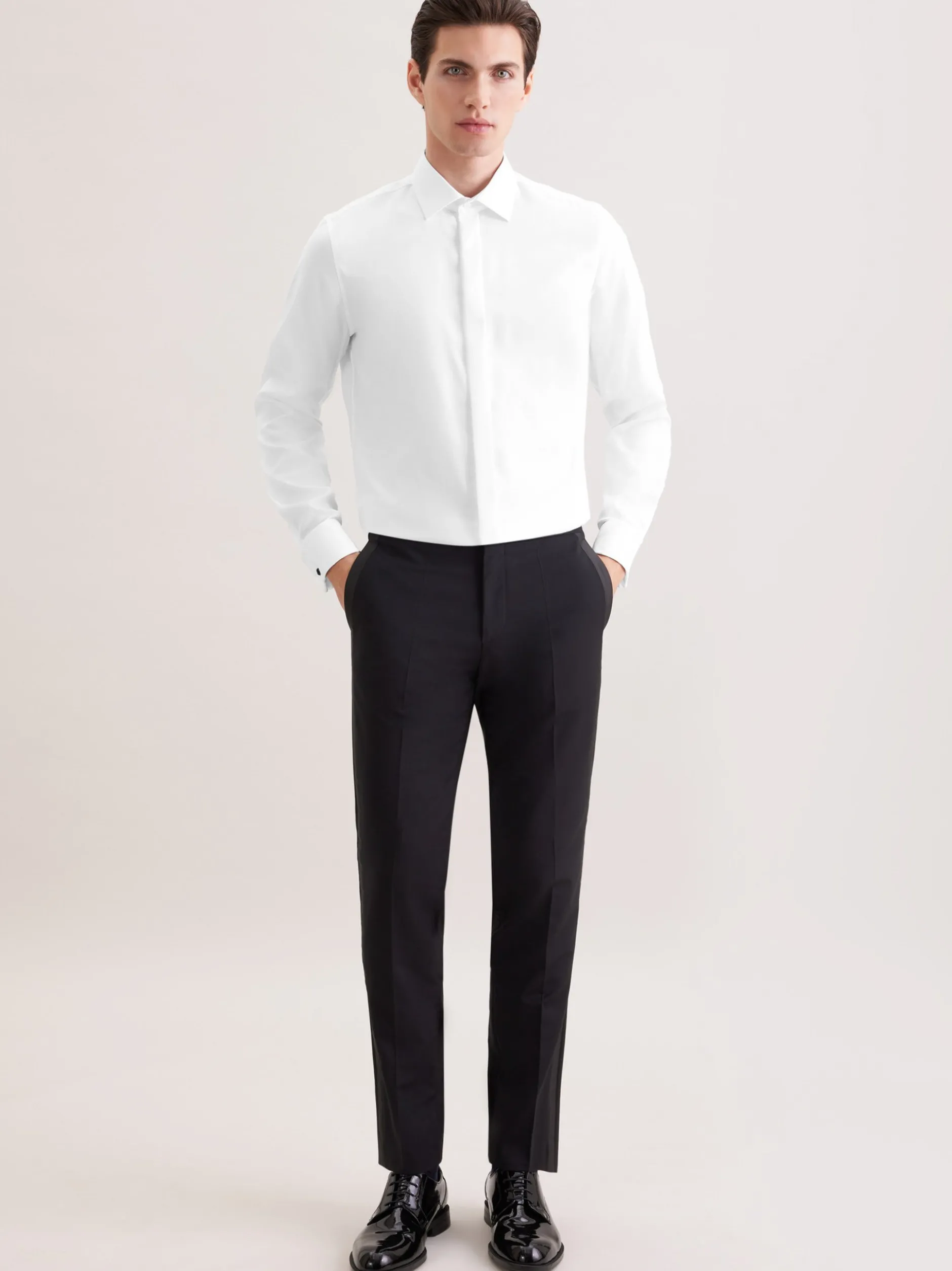 Seidensticker Herren Gala - Slim Fit in weiß