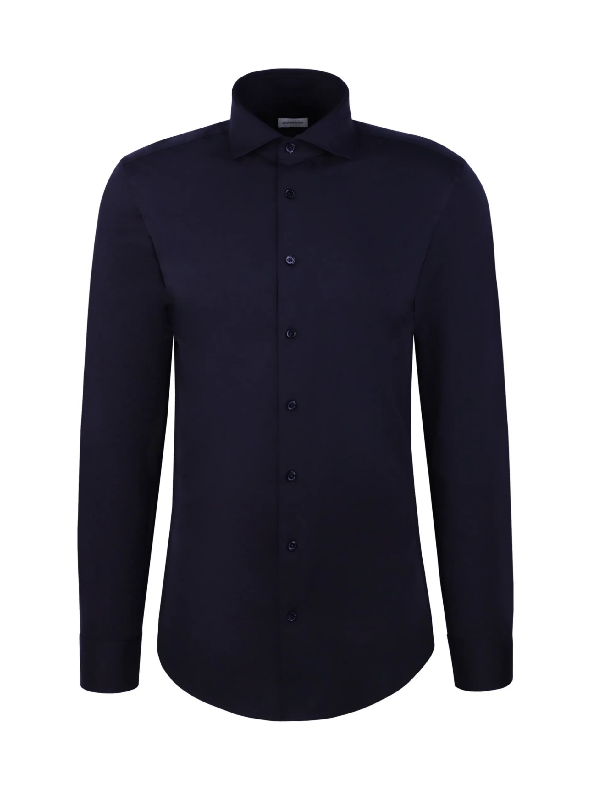 Seidensticker Herren Jerseyhemd - Regular Fit in blau