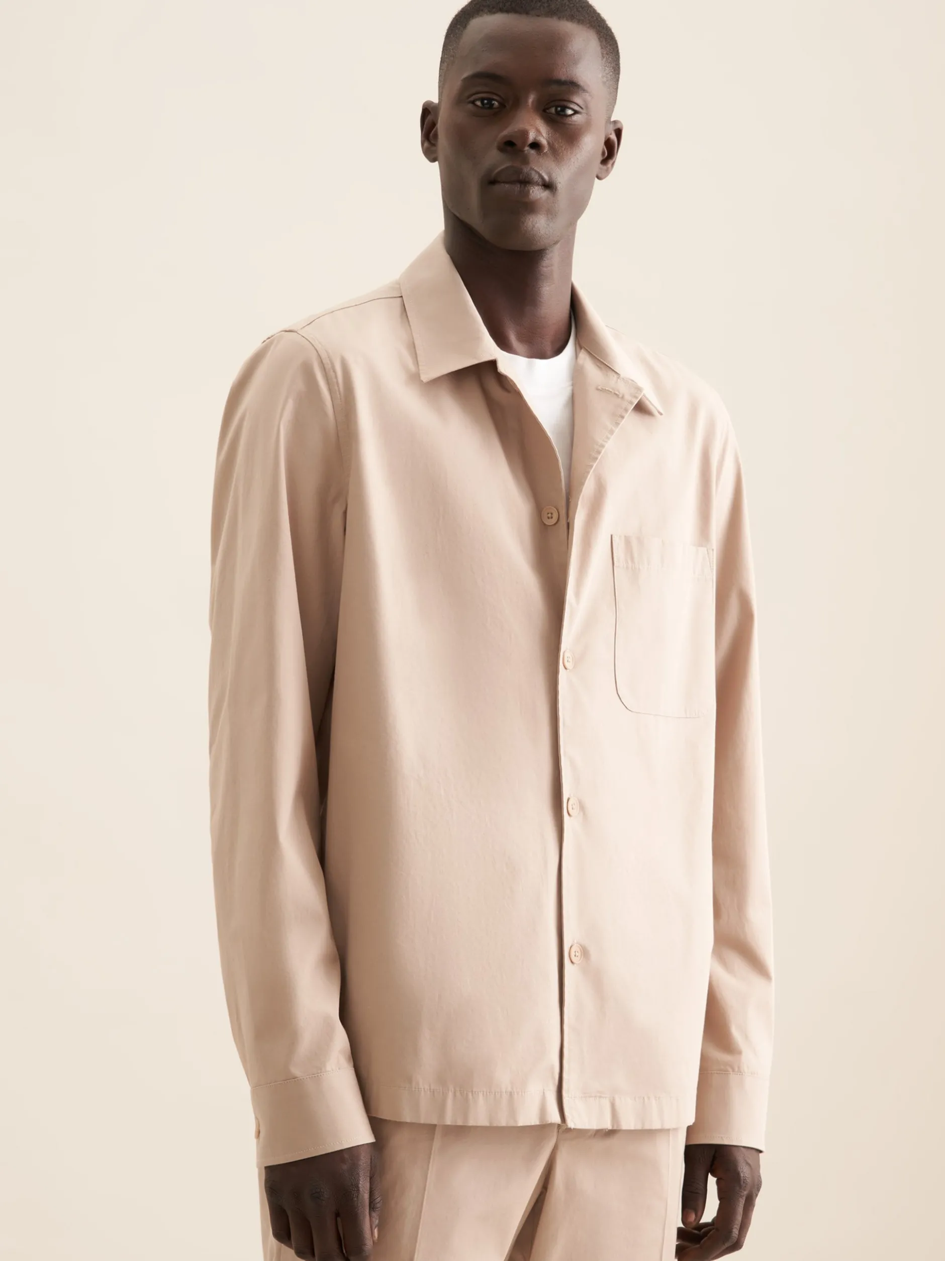 Seidensticker Herren Overshirt - Regular Fit in braun