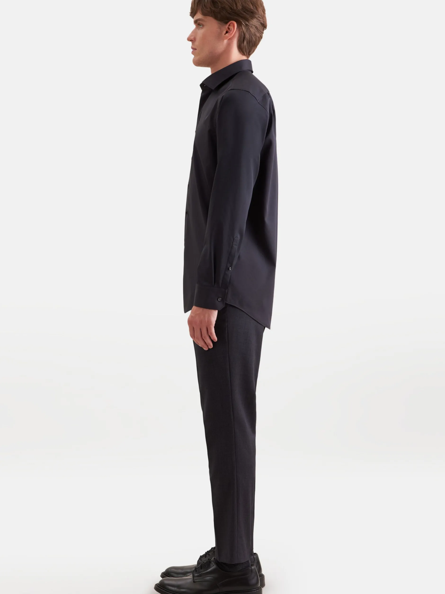 Seidensticker Herren Performance-Hemd - Regular Fit in schwarz