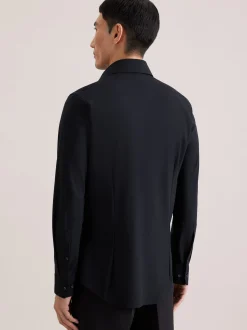 Seidensticker Herren Performance-Hemd - Slim Fit in schwarz