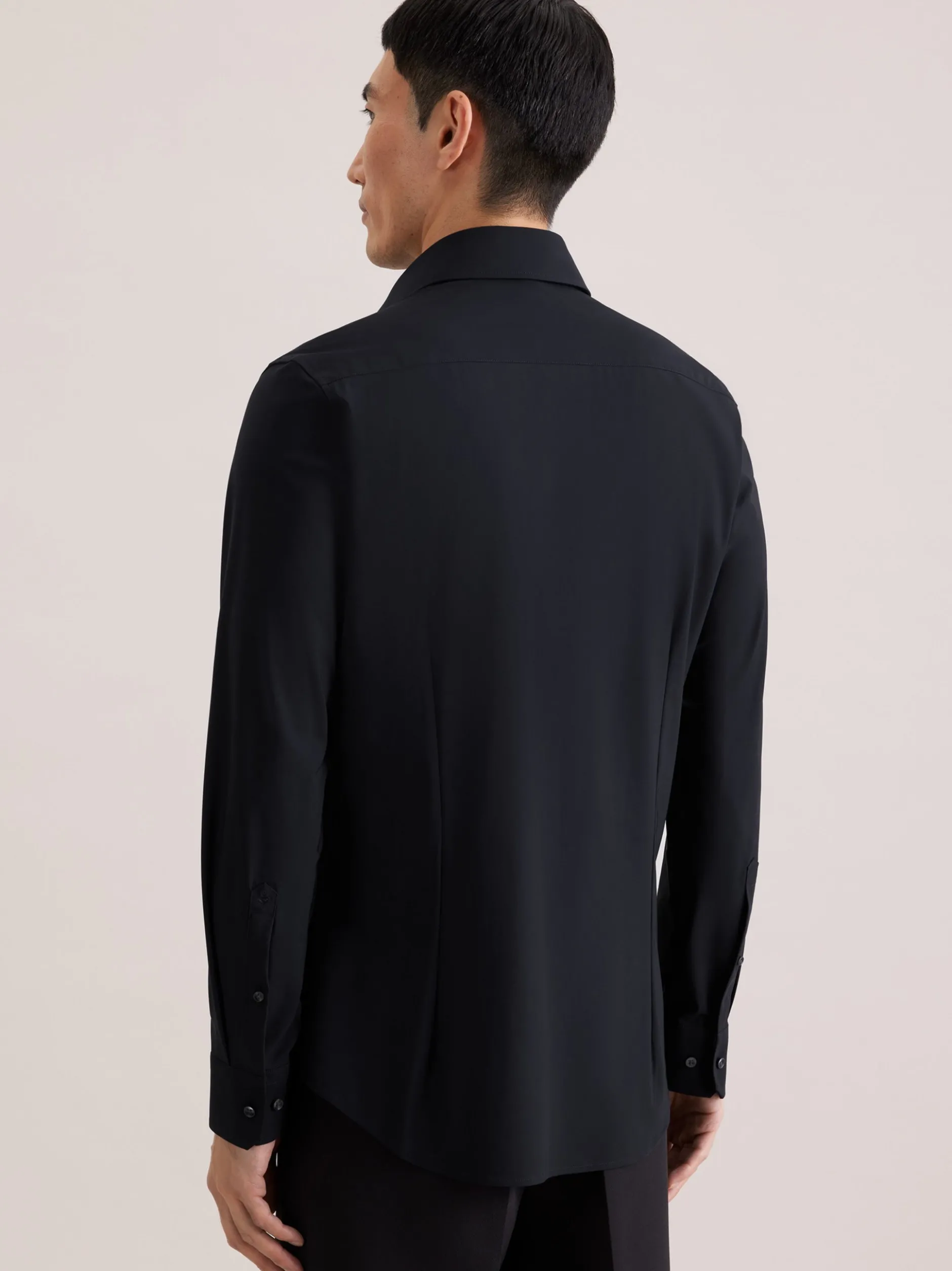 Seidensticker Herren Performance-Hemd - Slim Fit in schwarz