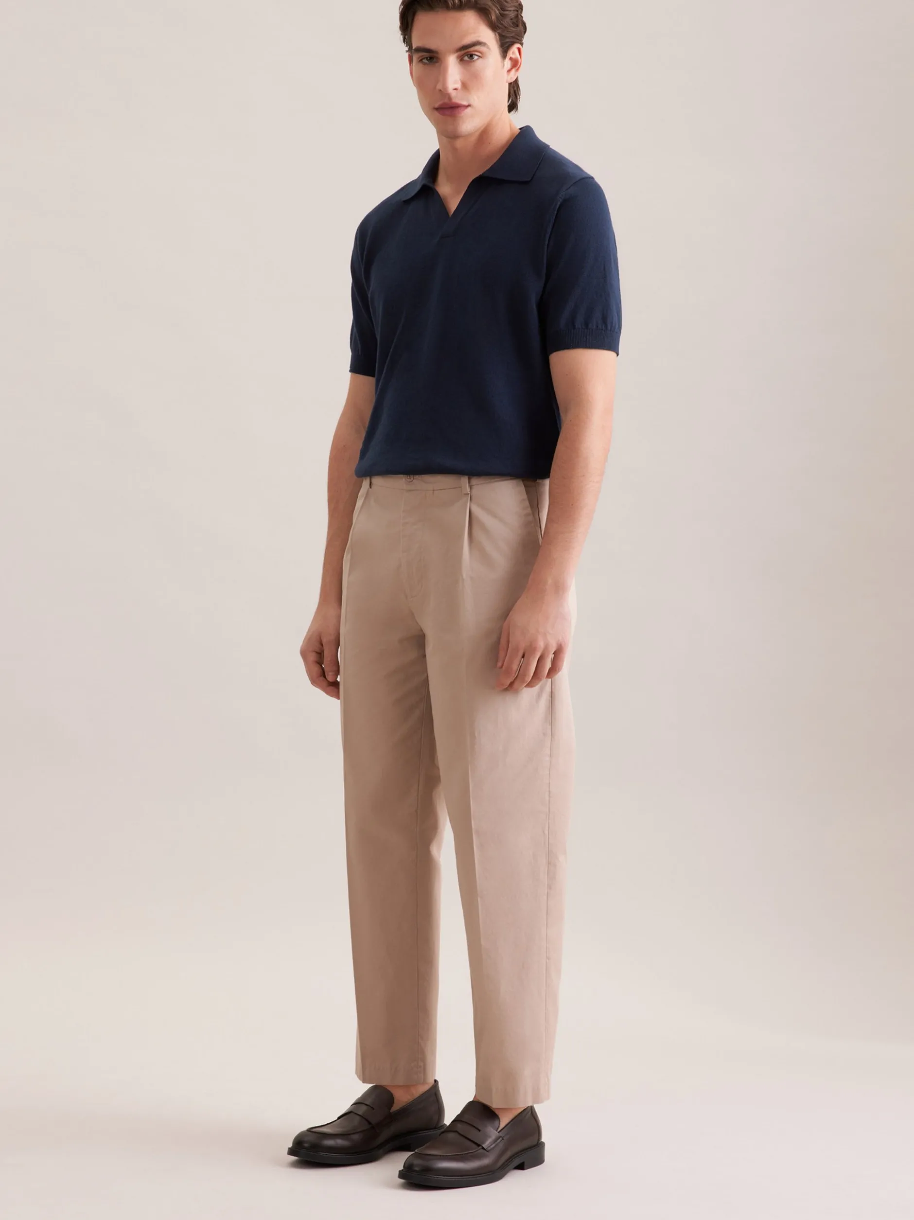 Seidensticker Herren Polo - Regular Fit in blau