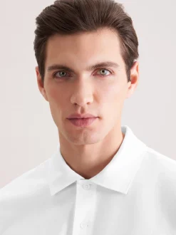 Seidensticker Herren Polo - Regular Fit in weiß
