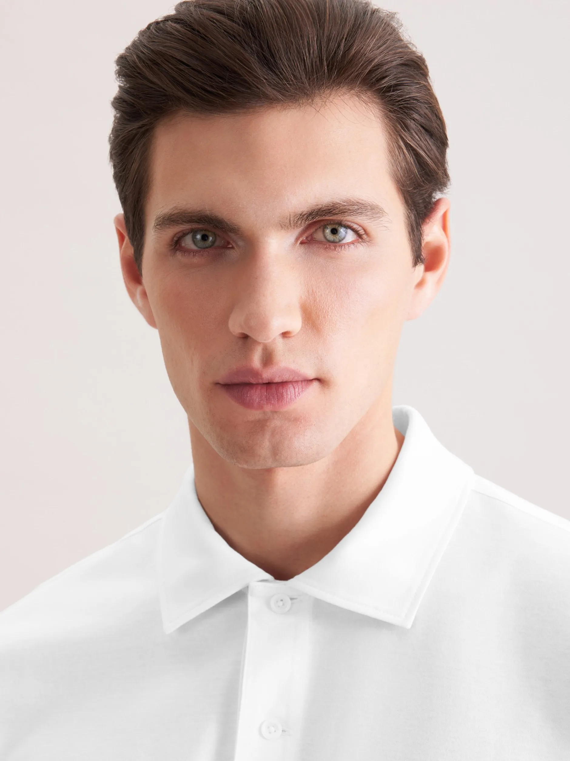 Seidensticker Herren Polo - Regular Fit in weiß