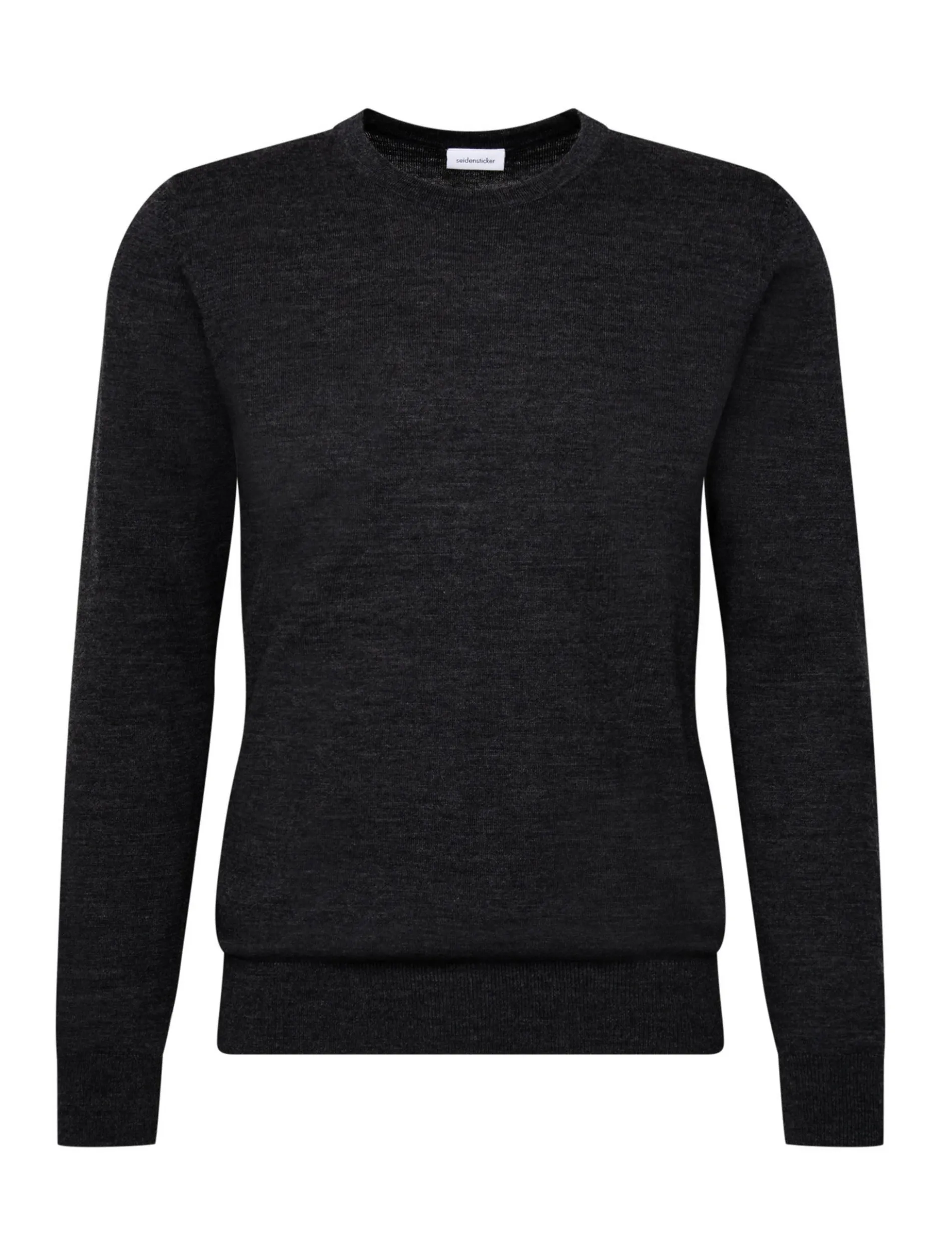 Seidensticker Herren Pullover - Regular Fit in anthrazit