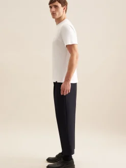 Seidensticker Herren T-Shirt - Regular Fit in weiß