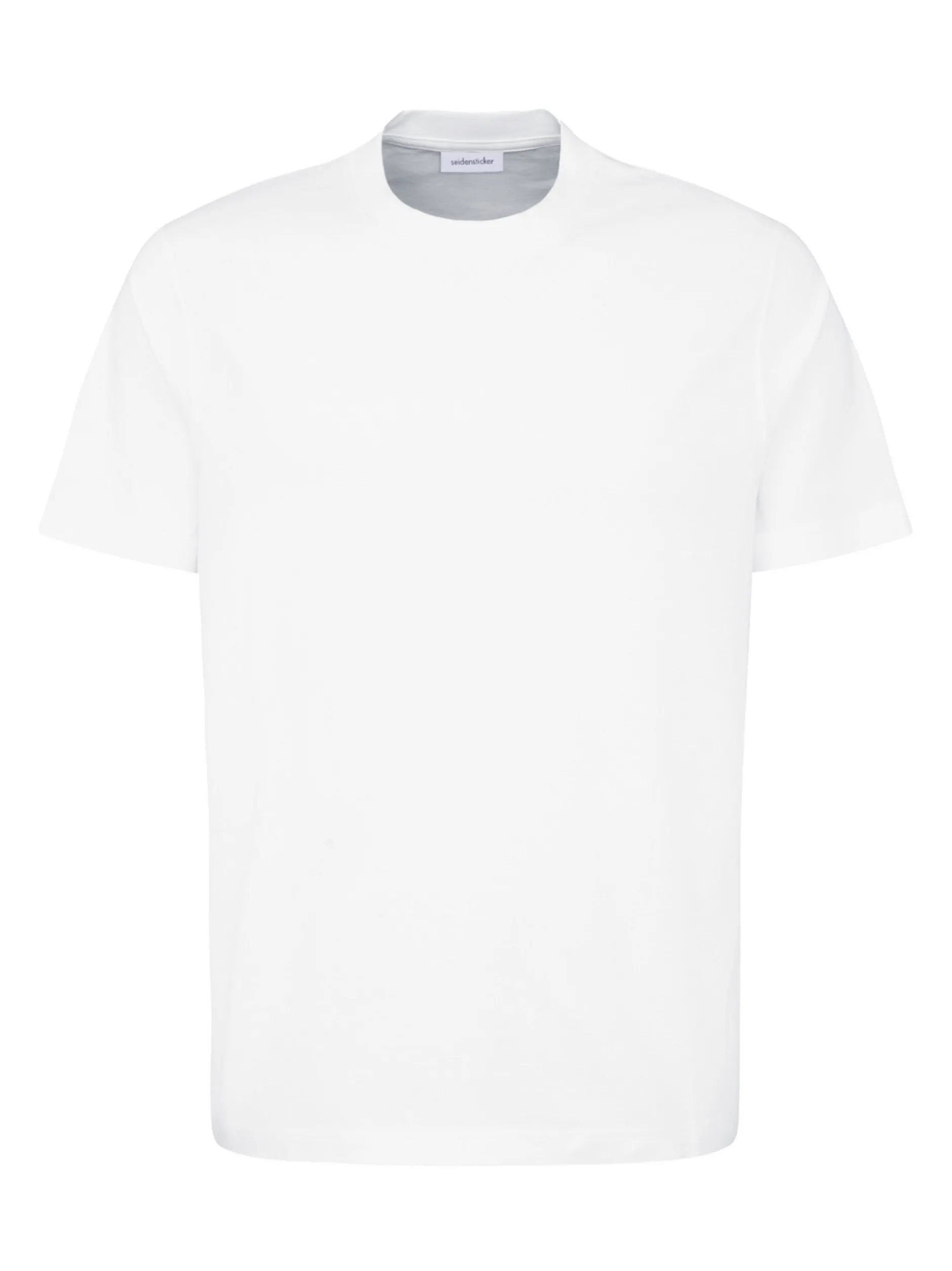 Seidensticker Herren T-Shirt - Regular Fit in weiß