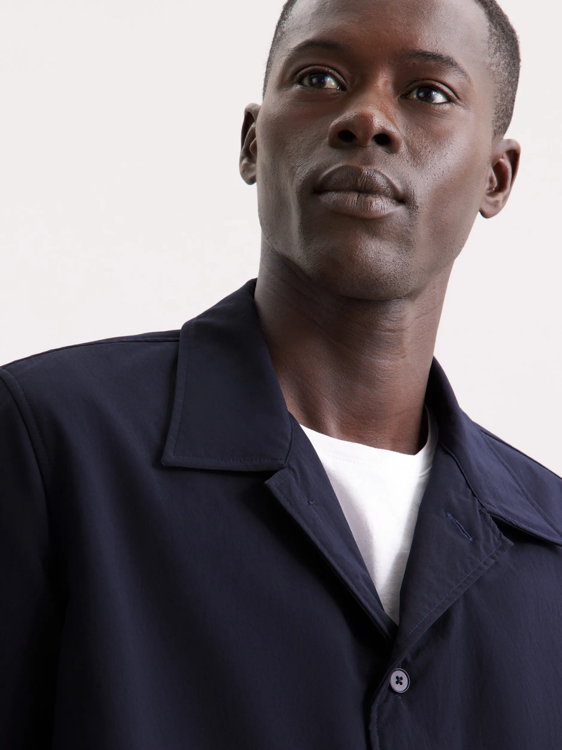 Seidensticker Herren Wattiertes Hemd - Regular Fit in blau