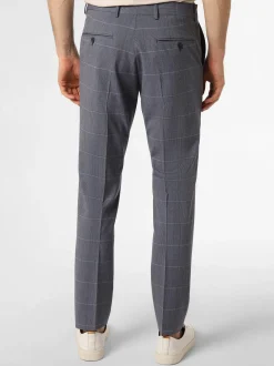 Selected Herren Baukasten-Hose - SLHSlim-Liam in grau blau